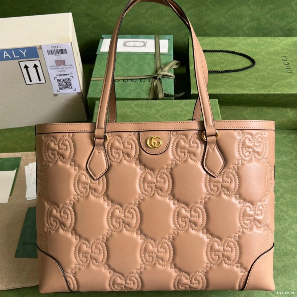 Firstbag ru tote matelassé GUCCI medium leather GG 0726